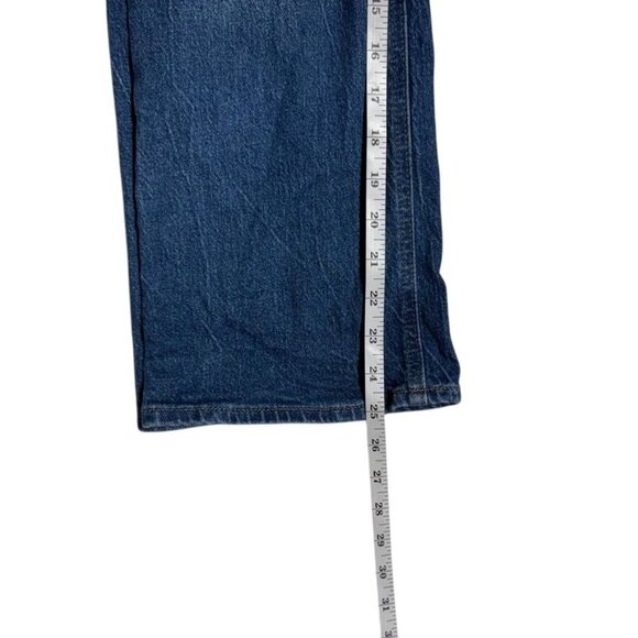 J. Crew Bootcut Cropped Jeans Blue Waist 28 - Picture 6 of 9